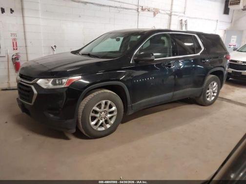 Mosaic Black Metallic 2021 Chevrolet Traverse LS