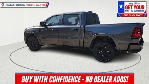 Granite Crystal Clearcoat Metallic 2026 RAM 1500 Big Horn/Lone Star