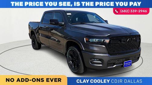 Granite Crystal Clearcoat Metallic 2026 RAM 1500 Big Horn/Lone Star