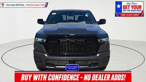 Granite Crystal Clearcoat Metallic 2026 RAM 1500 Big Horn/Lone Star