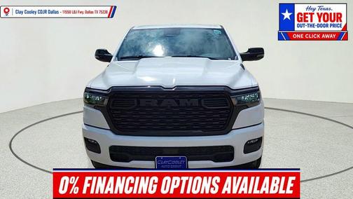 Bright White Clearcoat 2026 RAM 1500 Big Horn/Lone Star