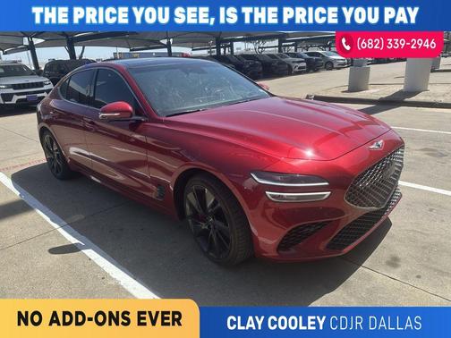 Havana Red 2023 Genesis G70 3.3T