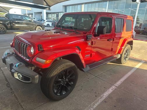 Firecracker Red Clearcoat 2024 Jeep Wrangler 4xe Sahara