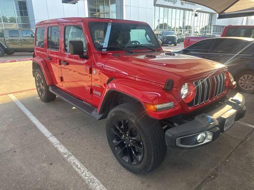 Firecracker Red Clearcoat 2024 Jeep Wrangler 4xe Sahara