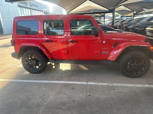 Firecracker Red Clearcoat 2024 Jeep Wrangler 4xe Sahara