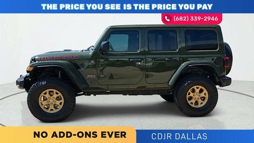 Sarge Green Clearcoat 2021 Jeep Wrangler Unlimited Rubicon