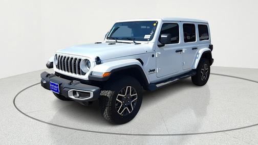 Bright White Clearcoat 2026 Jeep Wrangler Sahara