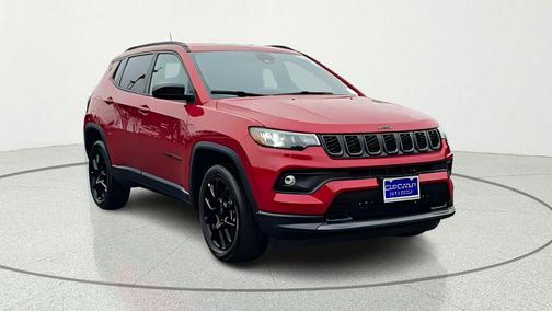 Red 2026 Jeep Compass Latitude