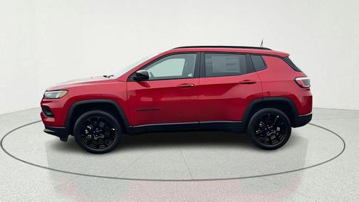 Red 2026 Jeep Compass Latitude