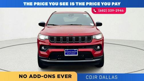 Red 2026 Jeep Compass Latitude