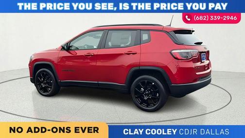 Red 2026 Jeep Compass Latitude