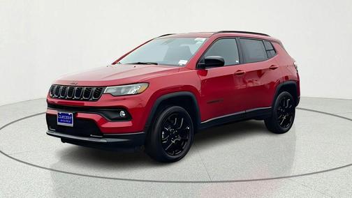 Red 2026 Jeep Compass Latitude