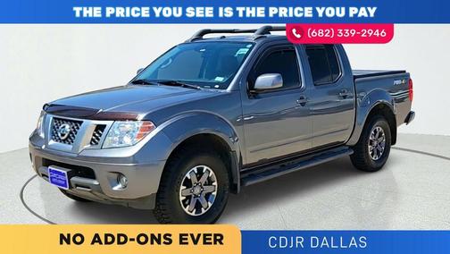 Gun Metallic 2016 Nissan Frontier Pro-4X