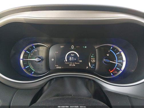 Ocean Blue Metallic 2018 Chrysler Pacifica Hybrid Touring Plus