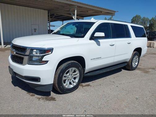 Summit White 2018 Chevrolet Suburban LS