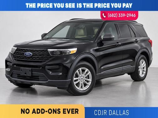 Agate Black Metallic 2020 Ford Explorer Base