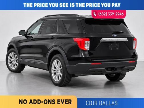 Agate Black Metallic 2020 Ford Explorer Base