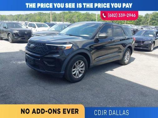 Agate Black Metallic 2020 Ford Explorer Base