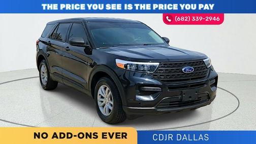 Agate Black Metallic 2020 Ford Explorer Base