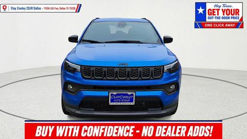 Hydro Blue Pearlcoat 2026 Jeep Compass Latitude