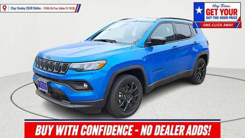 Hydro Blue Pearlcoat 2026 Jeep Compass Latitude