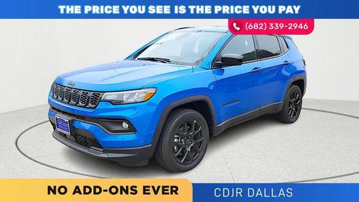Hydro Blue Pearlcoat 2026 Jeep Compass Latitude