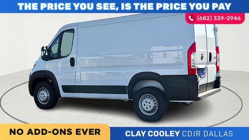 Bright White Clearcoat 2026 RAM ProMaster 1500 Low Roof