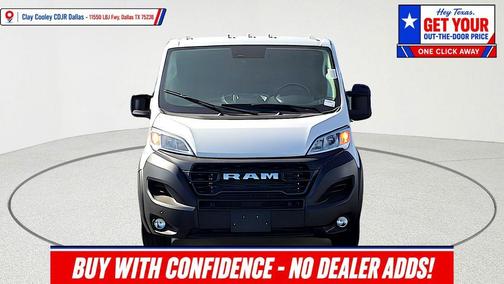 Bright White Clearcoat 2026 RAM ProMaster 1500 Low Roof