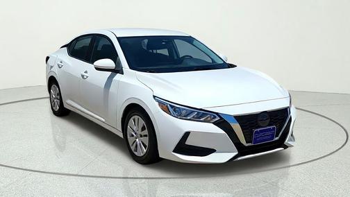Cloud White 2022 Nissan Sentra S