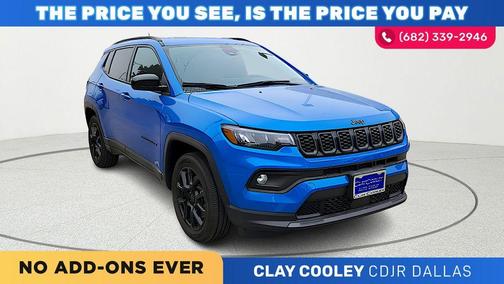 Hydro Blue Pearlcoat 2026 Jeep Compass Latitude