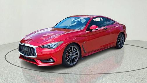 Graphite Shadow 2017 INFINITI Q60 3.0t Red Sport 400