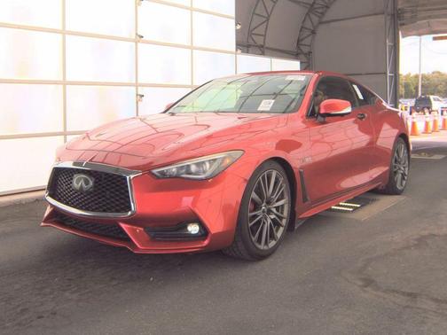 Graphite Shadow 2017 INFINITI Q60 3.0t Red Sport 400