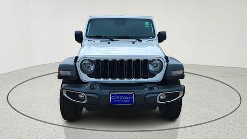 Bright White Clearcoat 2025 Jeep Gladiator Sport