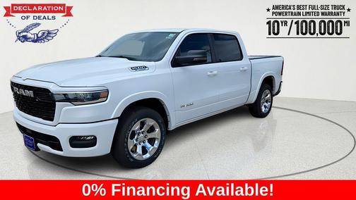 Bright White Clearcoat 2026 RAM 1500 Big Horn/Lone Star