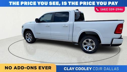 Bright White Clearcoat 2026 RAM 1500 Big Horn/Lone Star