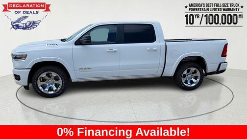 Bright White Clearcoat 2026 RAM 1500 Big Horn/Lone Star