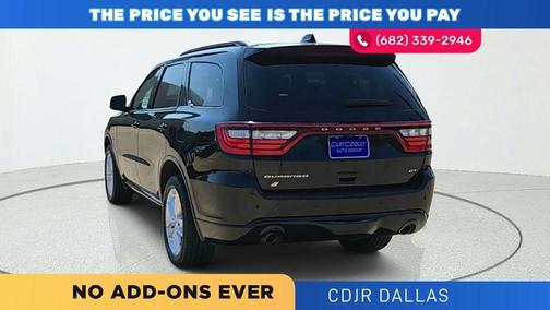 Black Clearcoat 2024 Dodge Durango GT