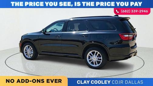 Black Clearcoat 2024 Dodge Durango GT