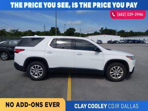 Summit White 2020 Chevrolet Traverse LS