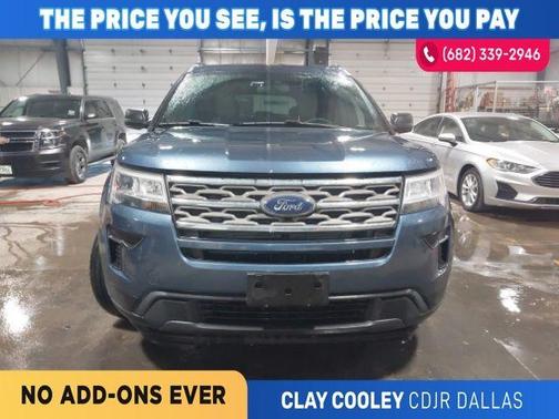 Blue Metallic 2018 Ford Explorer Base