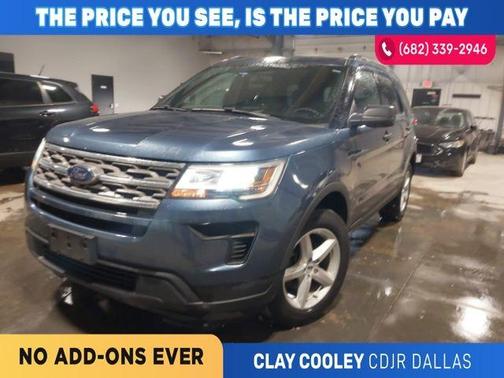 Blue Metallic 2018 Ford Explorer Base