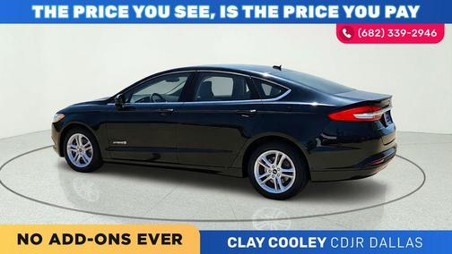 Shadow Black 2018 Ford Fusion Hybrid S