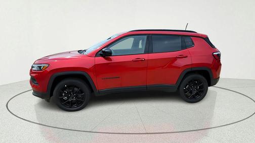 Red 2026 Jeep Compass Latitude