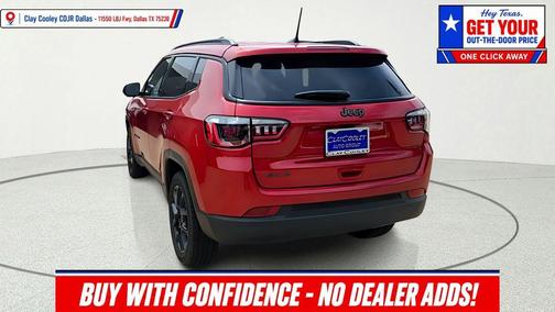 Red 2026 Jeep Compass Latitude