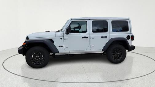 Bright White Clearcoat 2026 Jeep Wrangler Sport