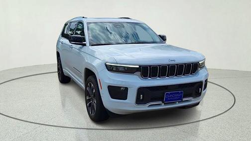 Bright White Clearcoat 2023 Jeep Grand Cherokee L Overland