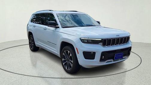 Bright White Clearcoat 2023 Jeep Grand Cherokee L Overland