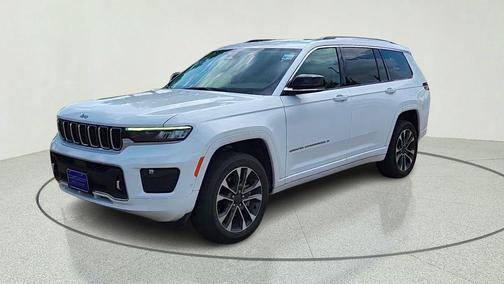 Bright White Clearcoat 2023 Jeep Grand Cherokee L Overland