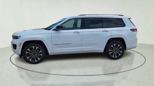 Bright White Clearcoat 2023 Jeep Grand Cherokee L Overland