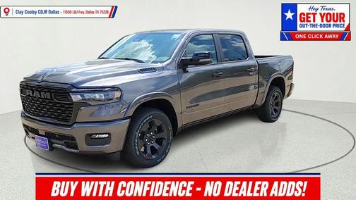 Granite Crystal Clearcoat Metallic 2026 RAM 1500 Big Horn/Lone Star